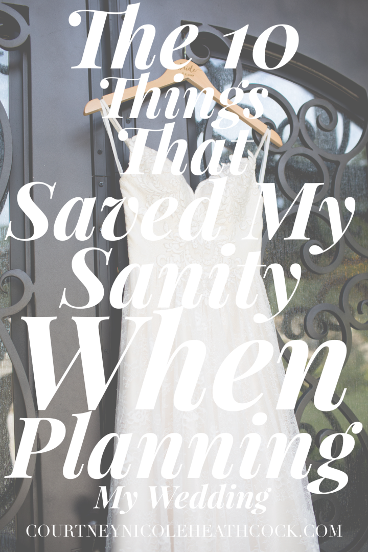 The 10 Things That Saved My Sanity When Planning My Wedding