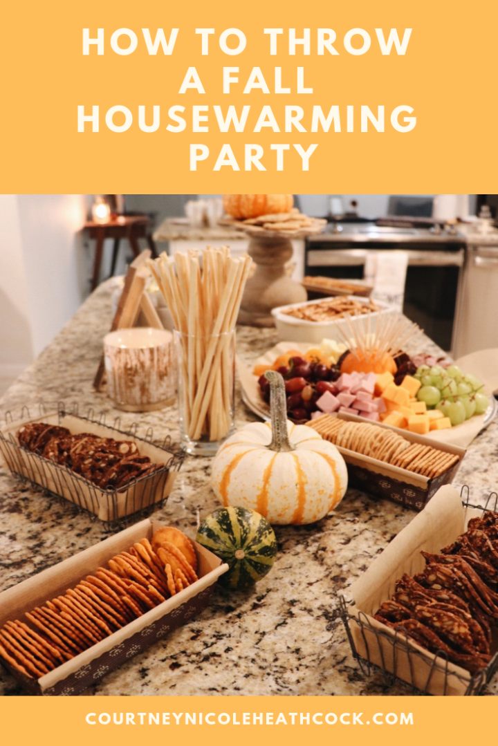 How to Throw a Fall Housewarming Party | Courtney Nicole Heathcock Blog